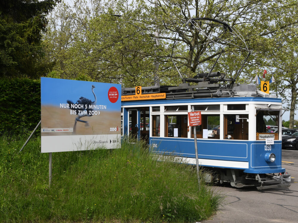 Tram Museum Zürich Aktion pro Sächsitram