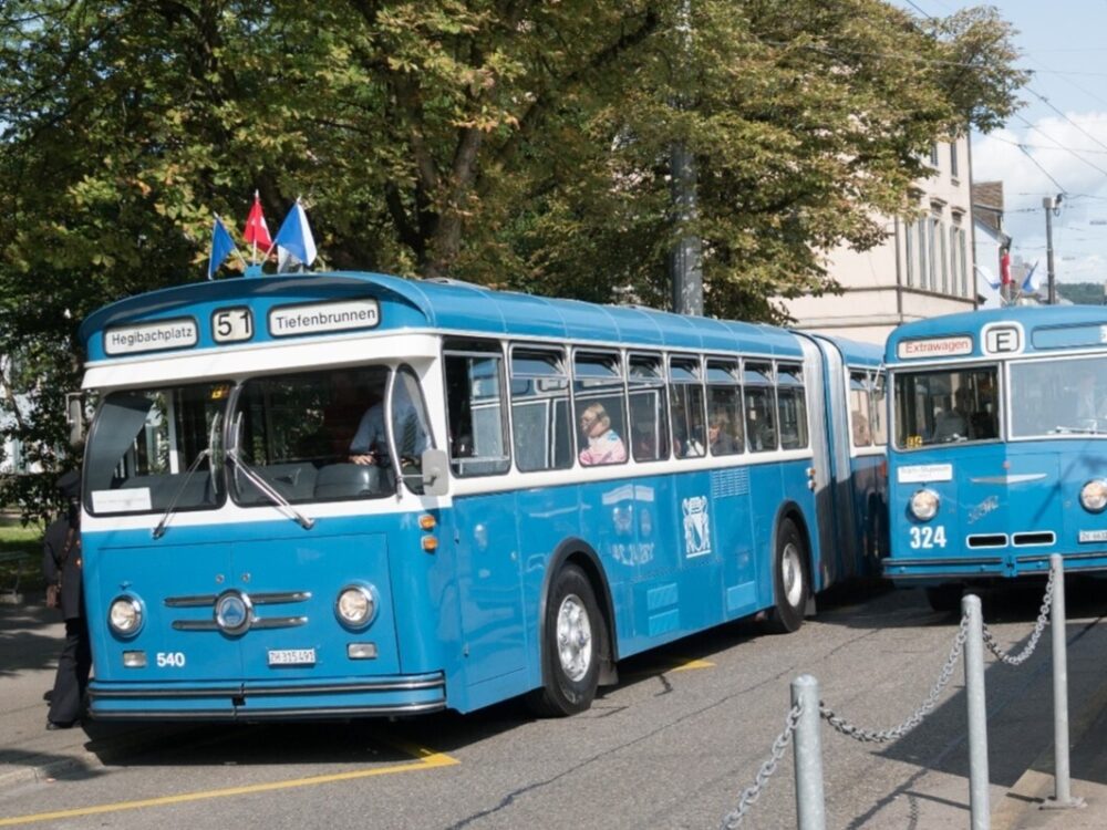 Tram Museum Zürich Museums-Busse