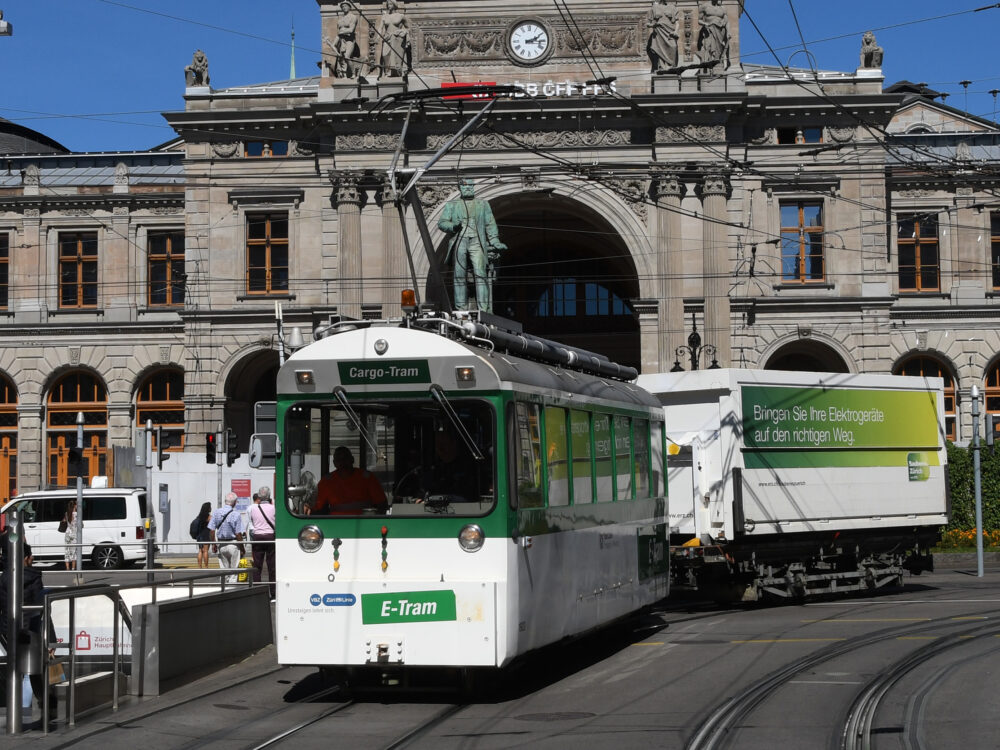 Tram Museum Zürich Verabschiedung Dienstfahrzeuge