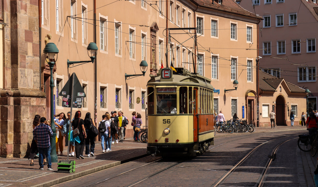 Rückkehr der Oldtimerlinie Freiburg nach 5 ½ Jahren
