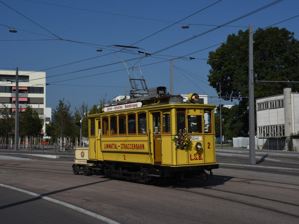 Tram Museum Zürich 125 Jahre Lisebethli