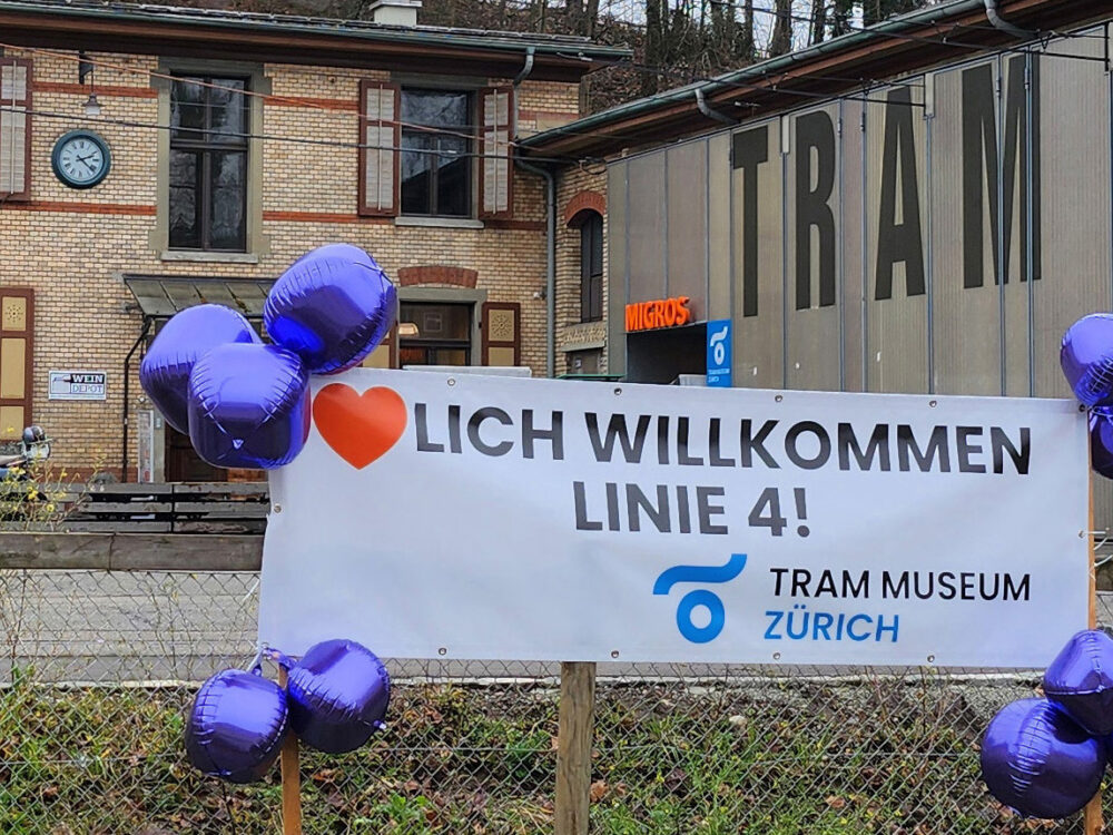 Tram Museum Zürich Farhplanwechsel