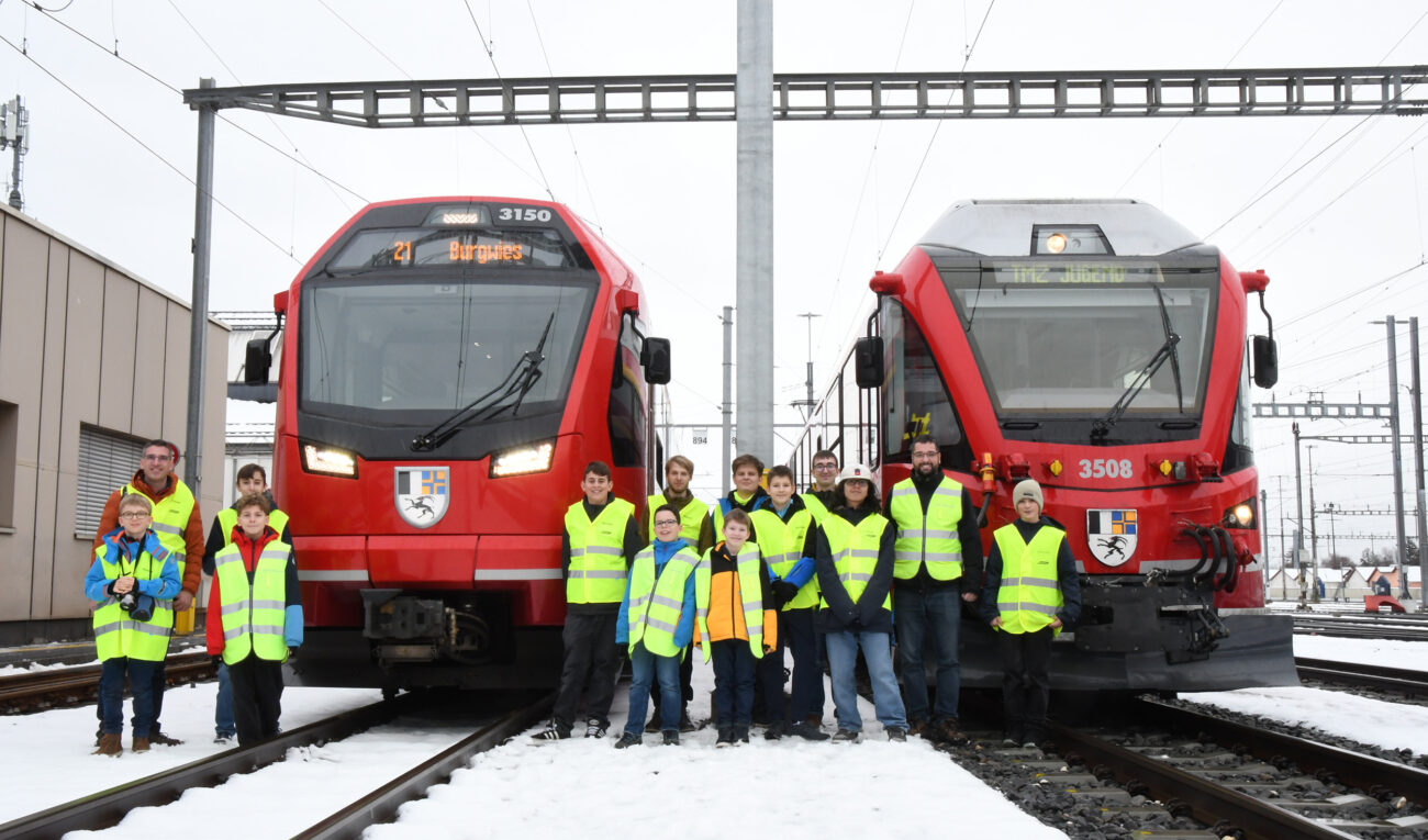 2026 02 TMZ Jugend: Winterreise zur RhB und zum MFRhB