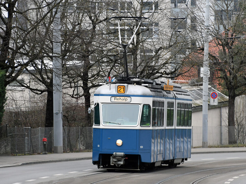 Tram Museum Zürich Museumslinie 21