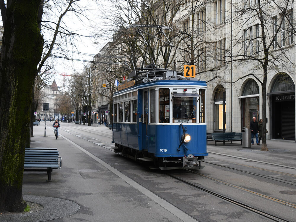 Tram Museum Zürich Museumslinie 21