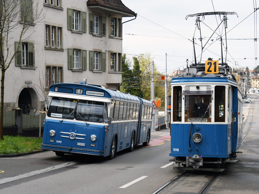 Tram Museum Zürich Museumslinie Ue