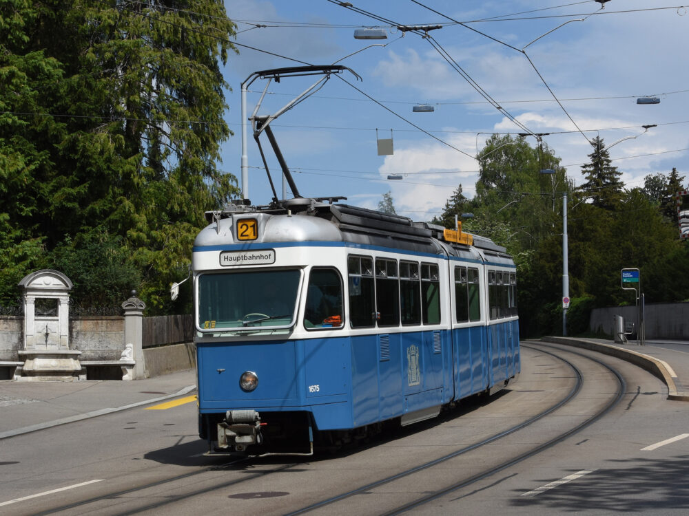 Tram Museum Zürich Museumslinie 21