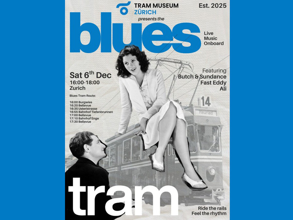 Tram Museum Zürich Blues-Tram