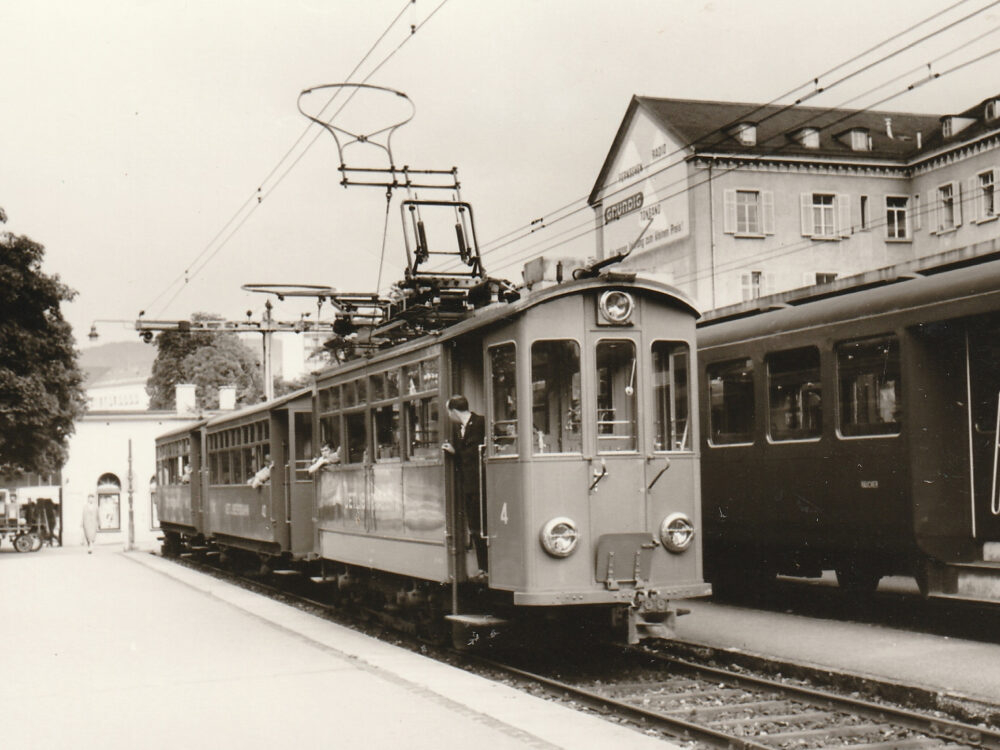 Tram Museum Zürich Archivbilder des Quartals