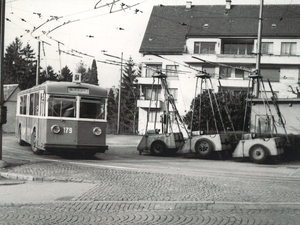 Tram Museum Zürich Archivbilder des Quartals