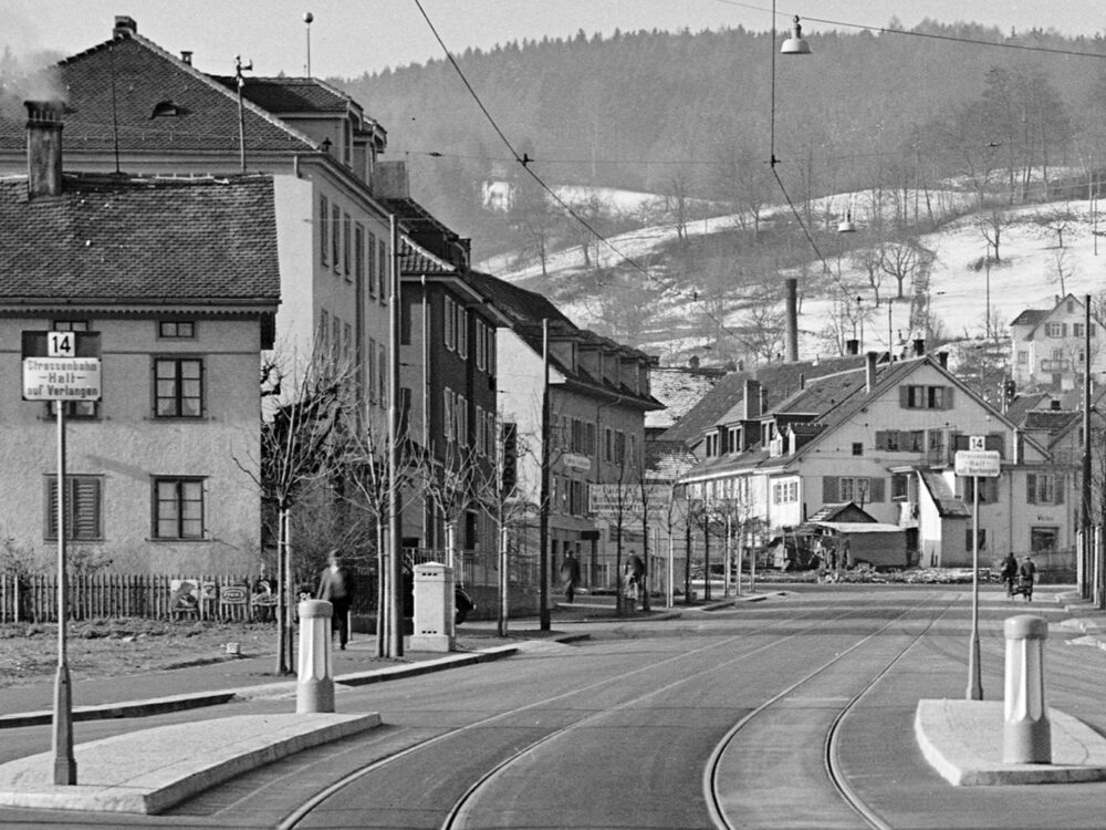 Tram Museum Zürich Archivbilder des Quartals