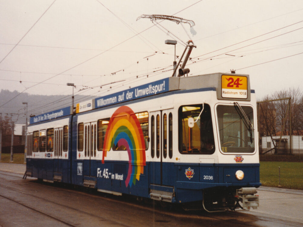 Tram Museum Zürich Archivbilder des Quartals