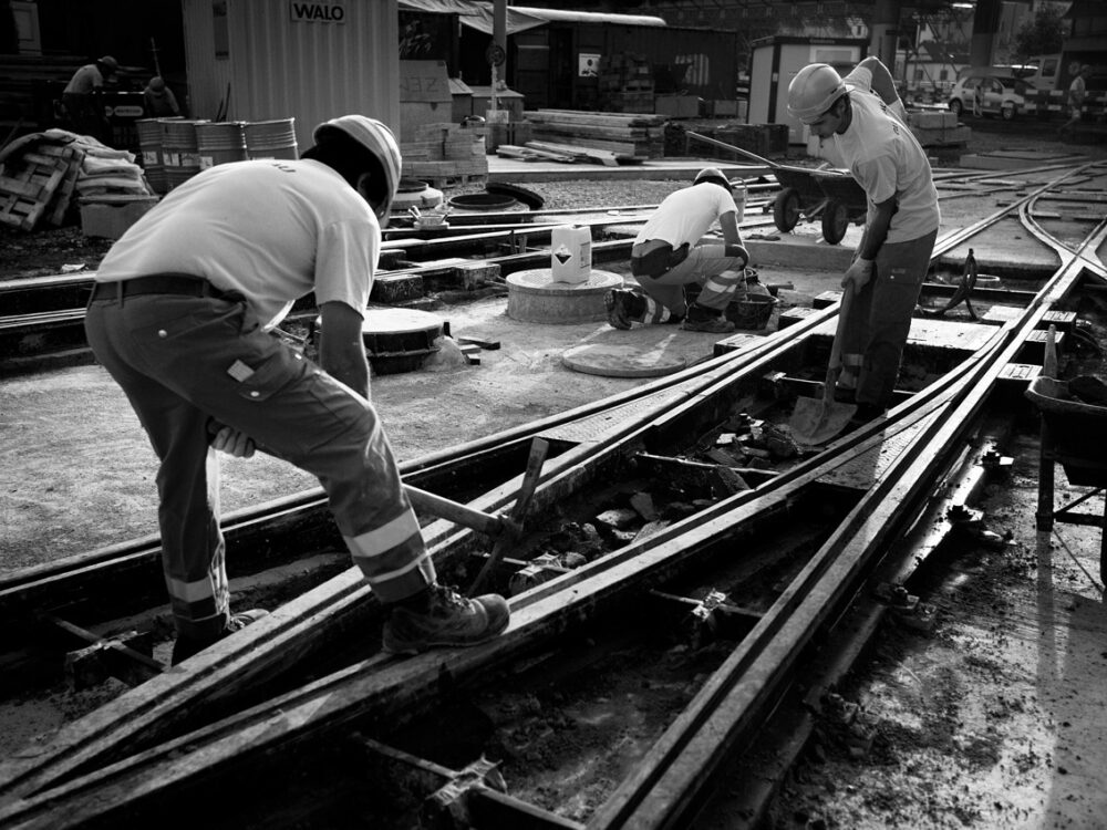 Tram Museum Zürich Archivbilder des Quartals